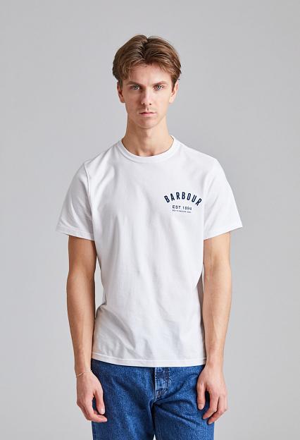 Barbour Preppy T-Shirt White